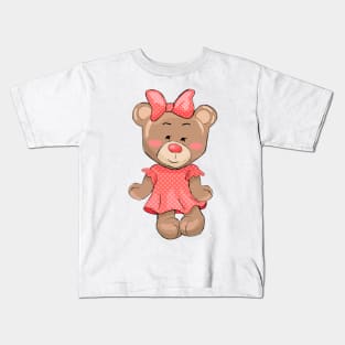 Cute and Funny Teddy Bear Lover Kids T-Shirt